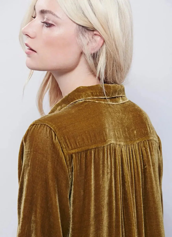 Duttini | Velvet Cardigan