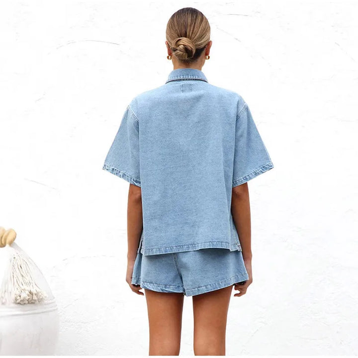 Duttini | Denim 2-Piece Set