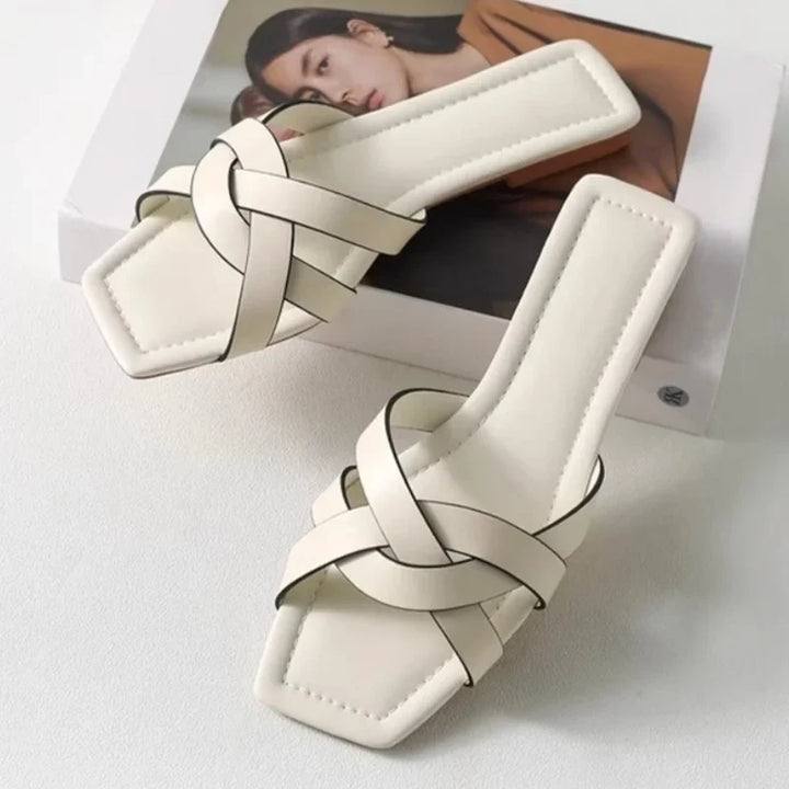 Duttini | Woven Slide Sandals