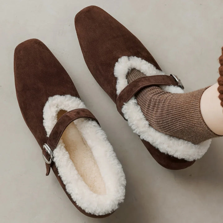 Duttini | Shearling Mary Jane