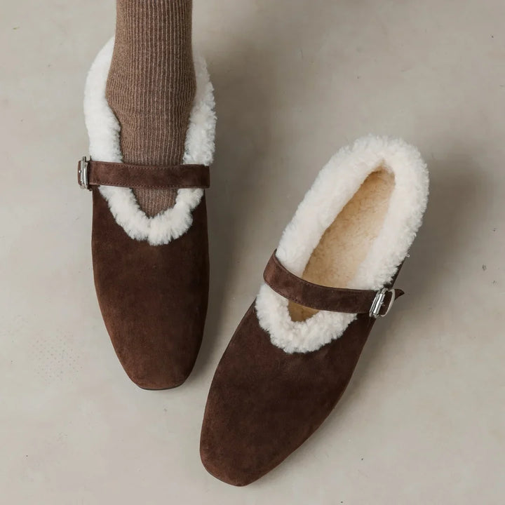 Duttini | Shearling Mary Jane