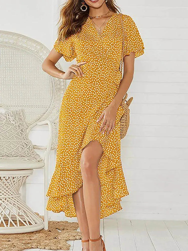 Duttini | Flowing Long Summer Dress Made to Turn Heads