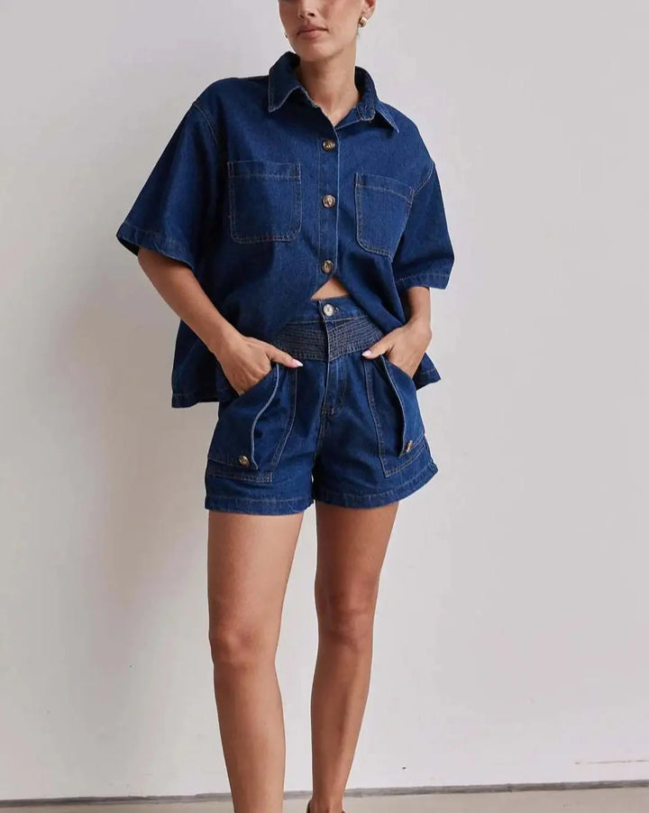 Duttini | 100% Cotton Denim Set