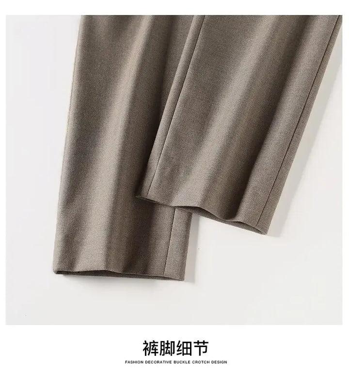 Duttini | High-Waist Trousers