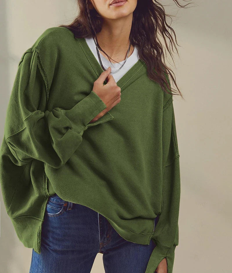 Duttini | Oversized Sweater in Maplewood