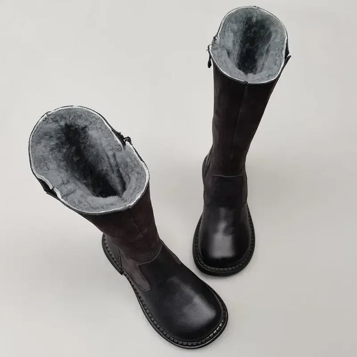 Duttini | Shearling Riding Boots