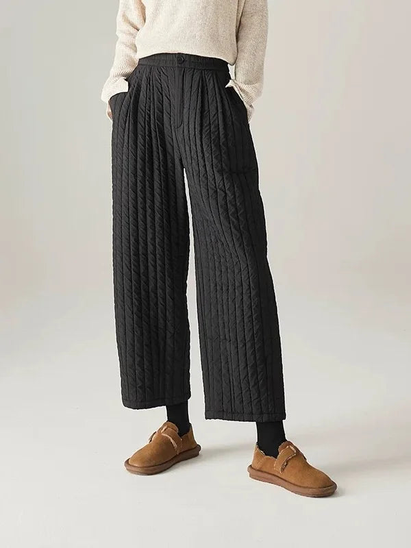 Duttini | Cotton Wide-Leg Pants