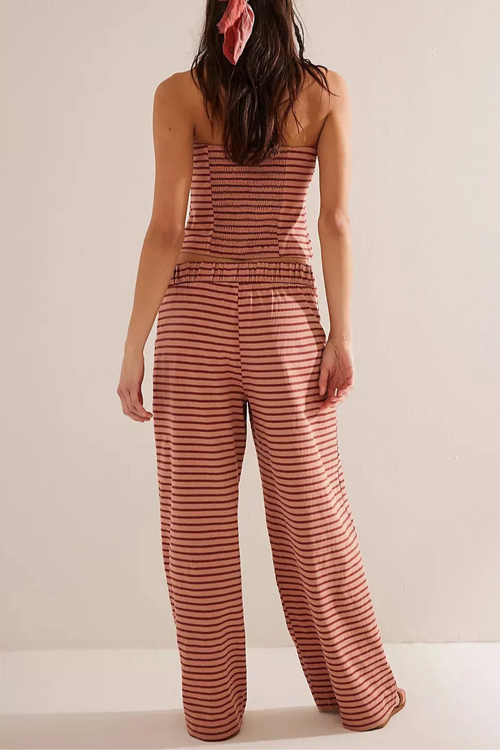 Duttini | Linen Striped Set