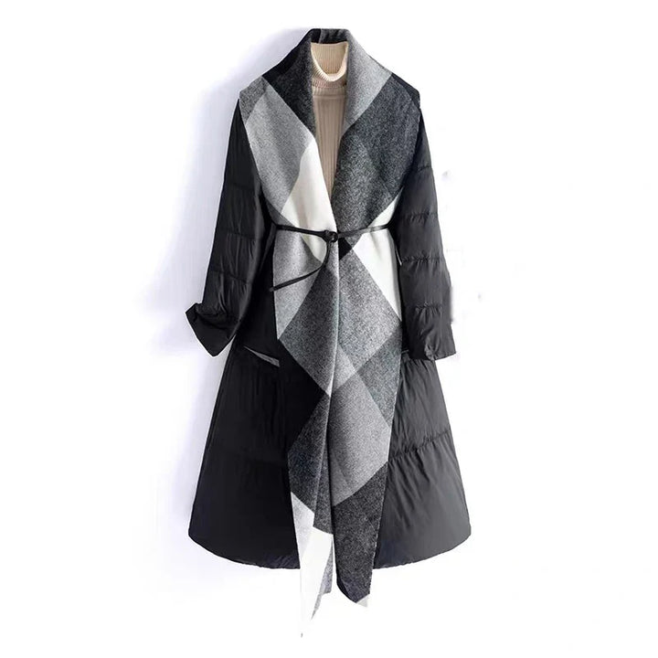 Duttini | Wool-Panel Down Coat