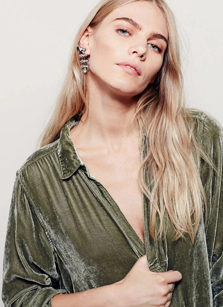 Duttini | Velvet Cardigan