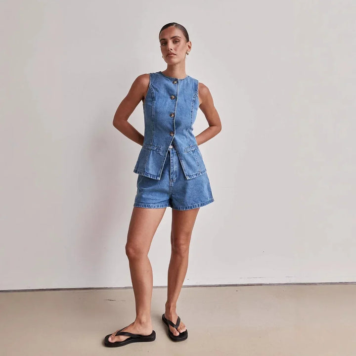 Duttini | Cotton Denim Set