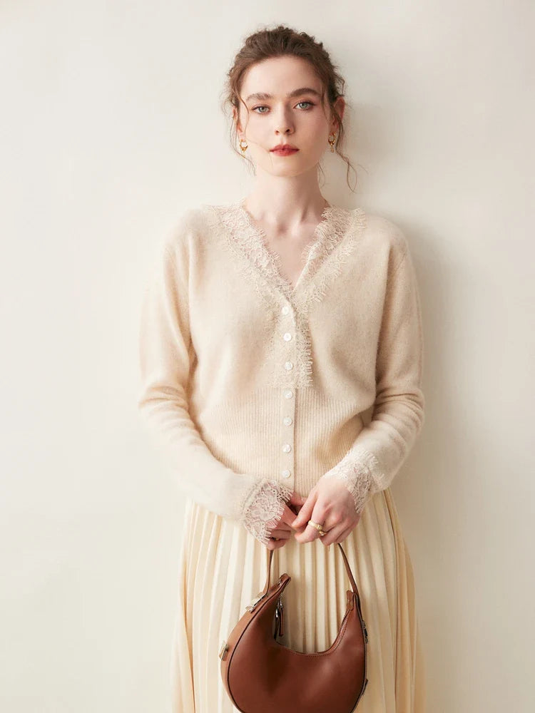 Duttini | Lace Cardigan