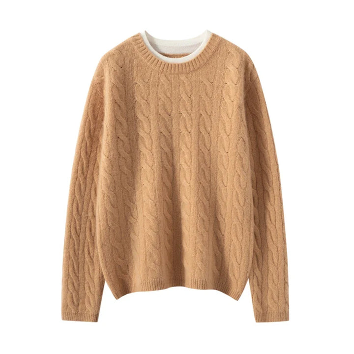 Duttini | Cable Cashmere Sweater