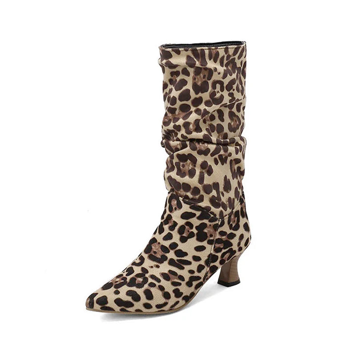 Duttini | Mid-Calf Heel Boots