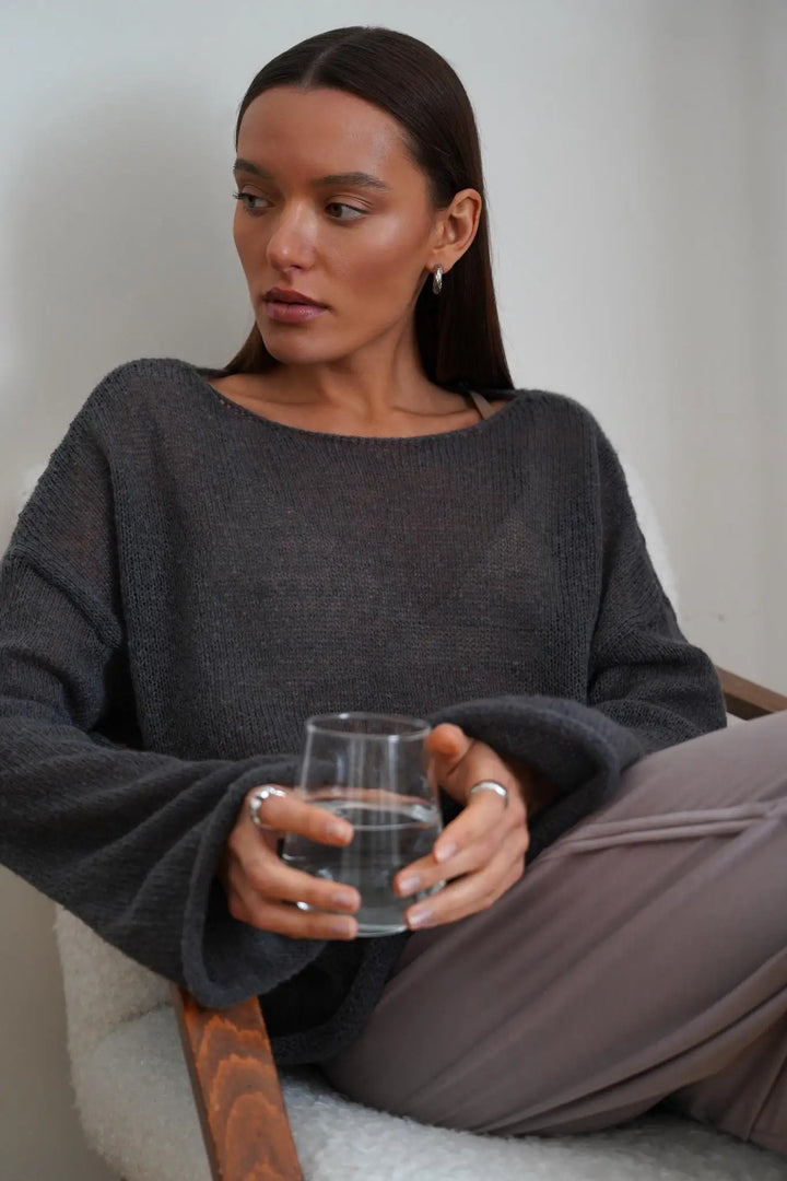 Duttini | Relaxed Crewneck Sweater