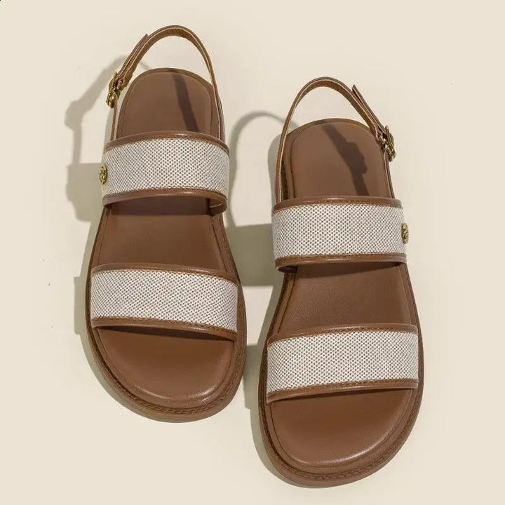 Duttini | Italian Woven Strap Sandals