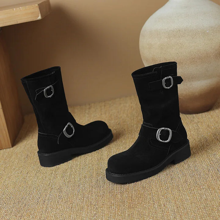 Duttini | Fair Isle Buckled Tredders