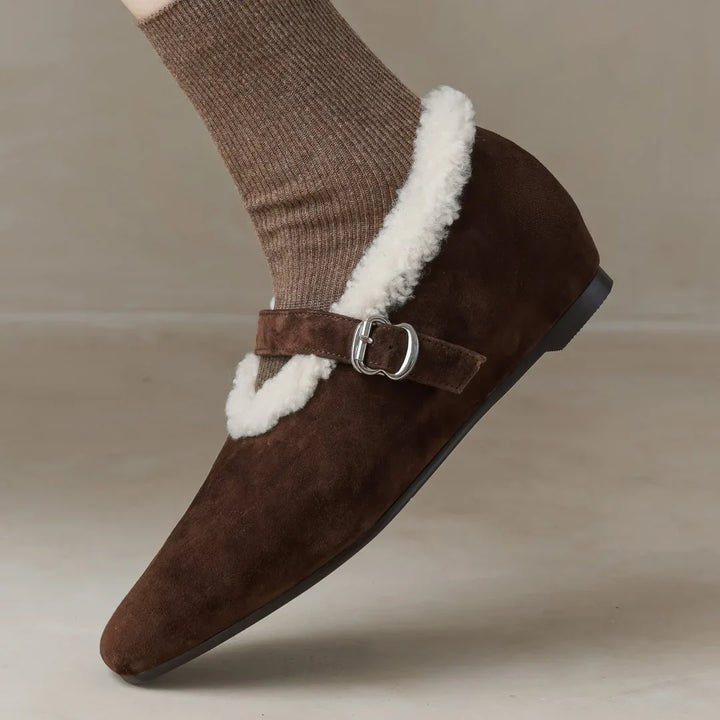 Duttini | Shearling Mary Jane