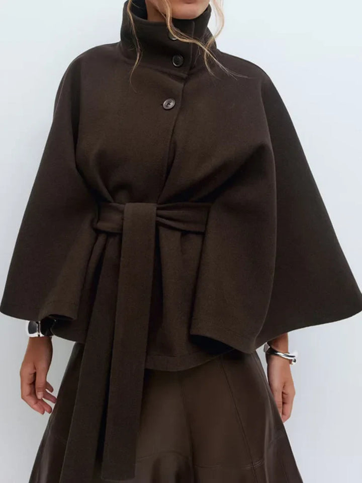 Duttini | Wool-Blend Cape Coat