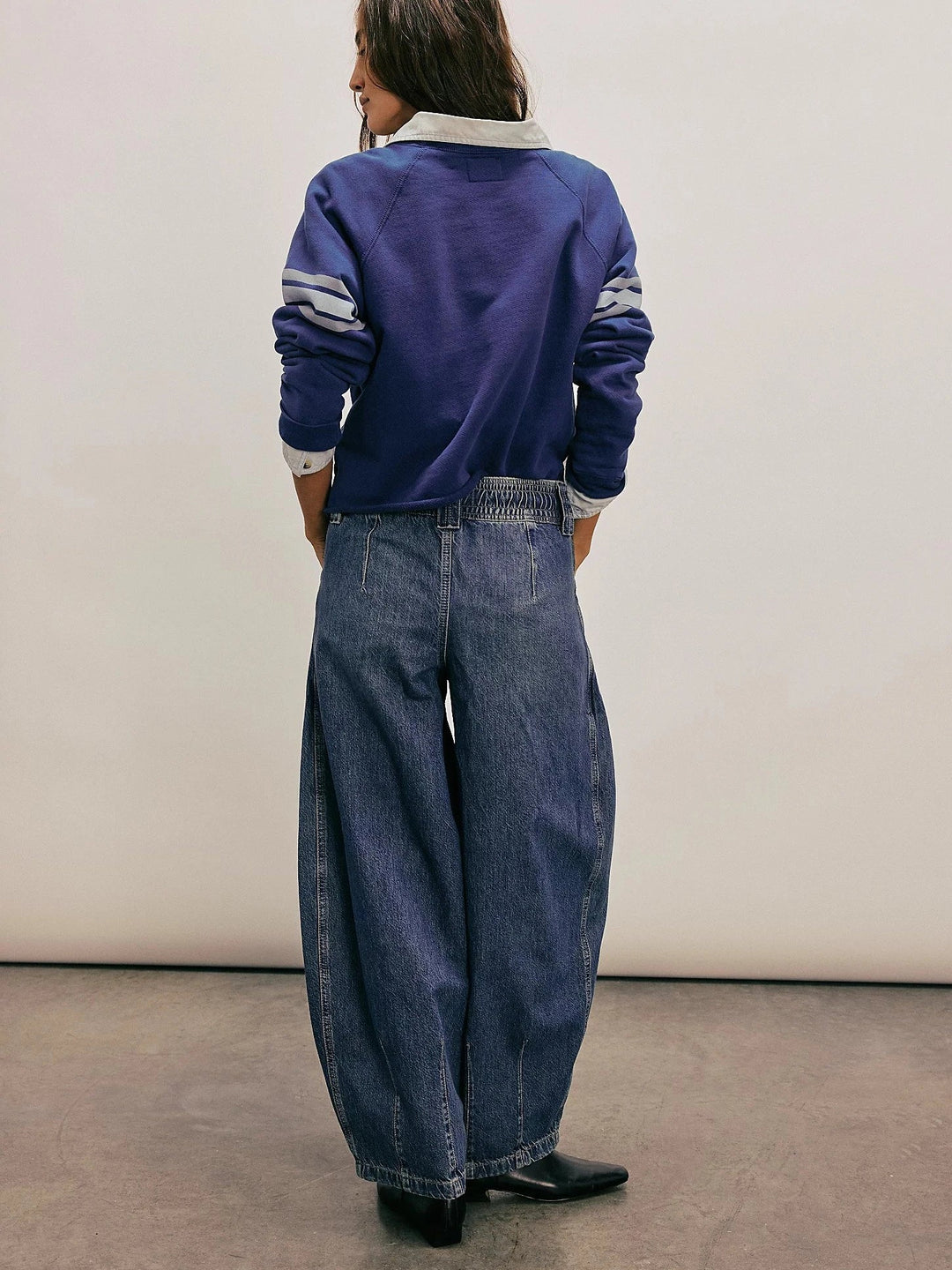 Duttini | Drawstring Denim Pants for Women