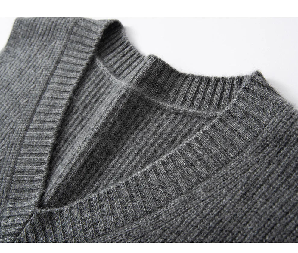 Duttini | Ribbed Cashmere Vest