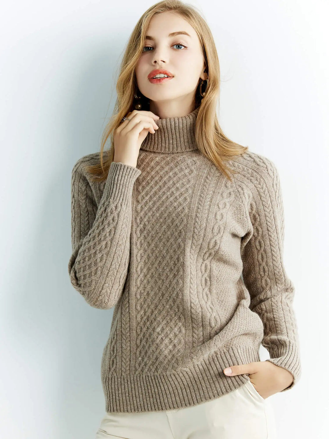 Duttini | Cable-Knit Classic Sweater