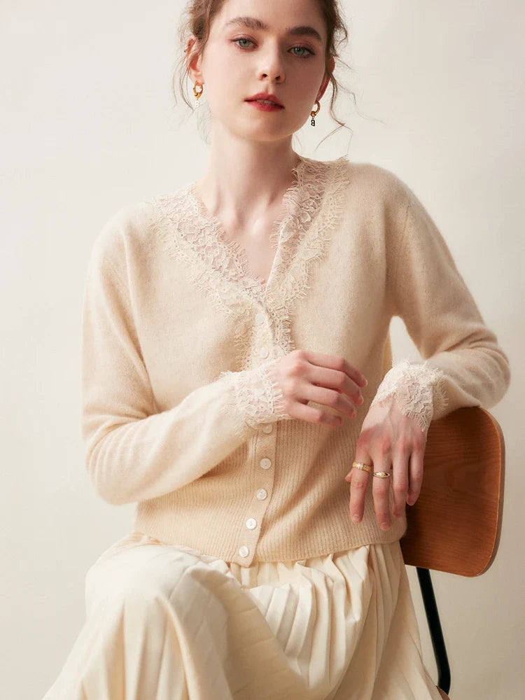 Duttini | Lace Cardigan