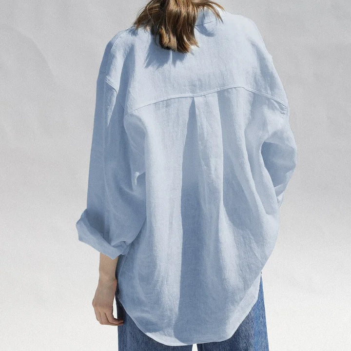 Duttini | Oversized Linen Blouse