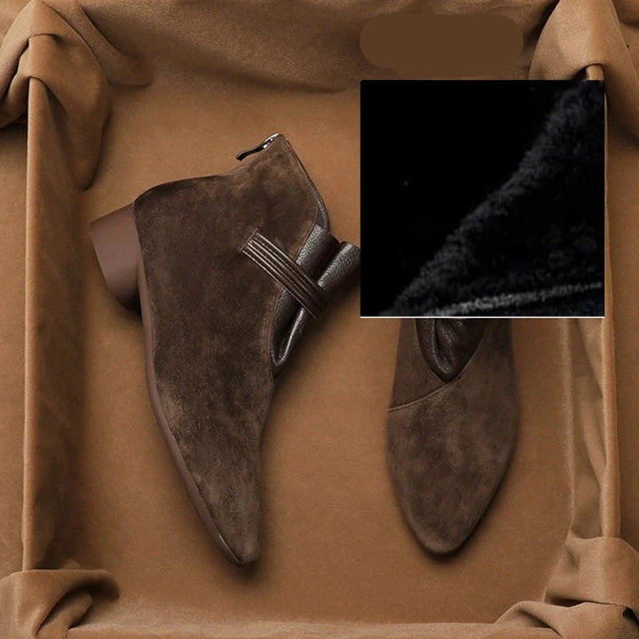 Duttini | Italian Crest Suede Boots