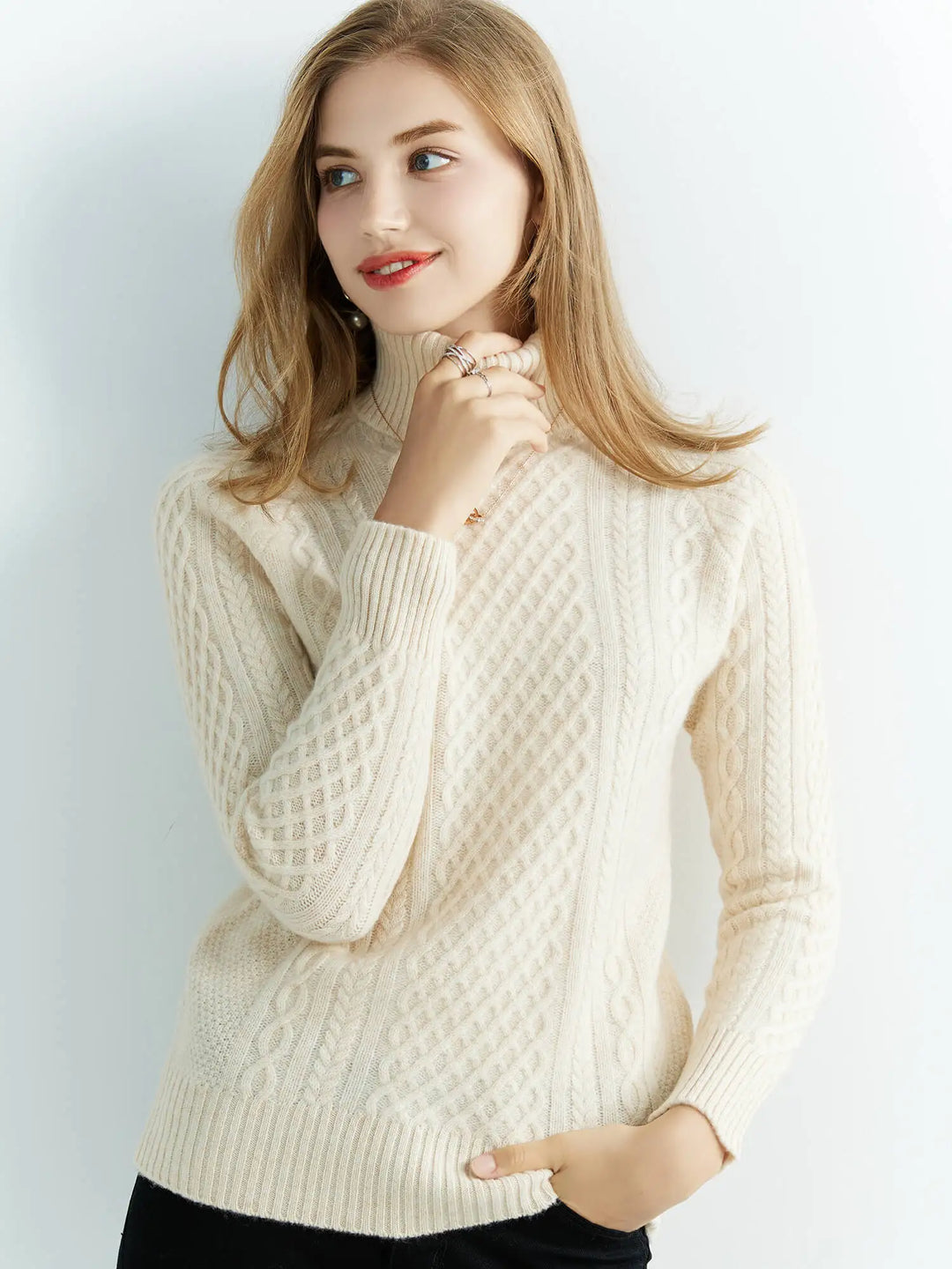 Duttini | Cable-Knit Classic Sweater