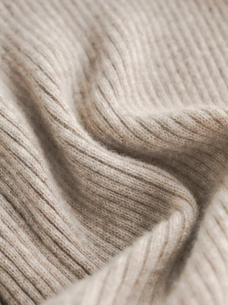 Duttini | Wool Knitted Wide Leg Pants