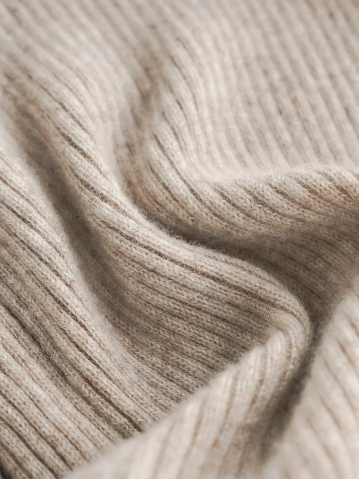 Duttini | Wool Knitted Wide Leg Pants