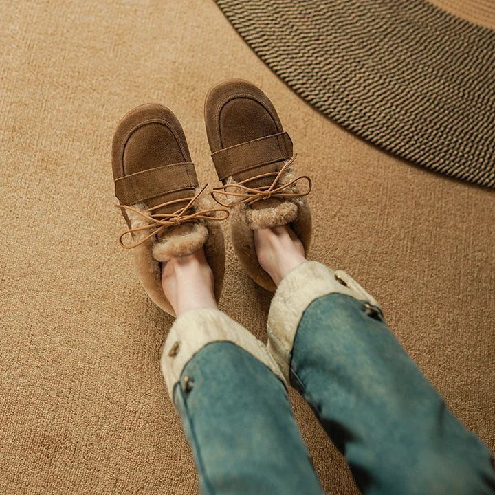 Duttini | Suede Wool Moc Boots