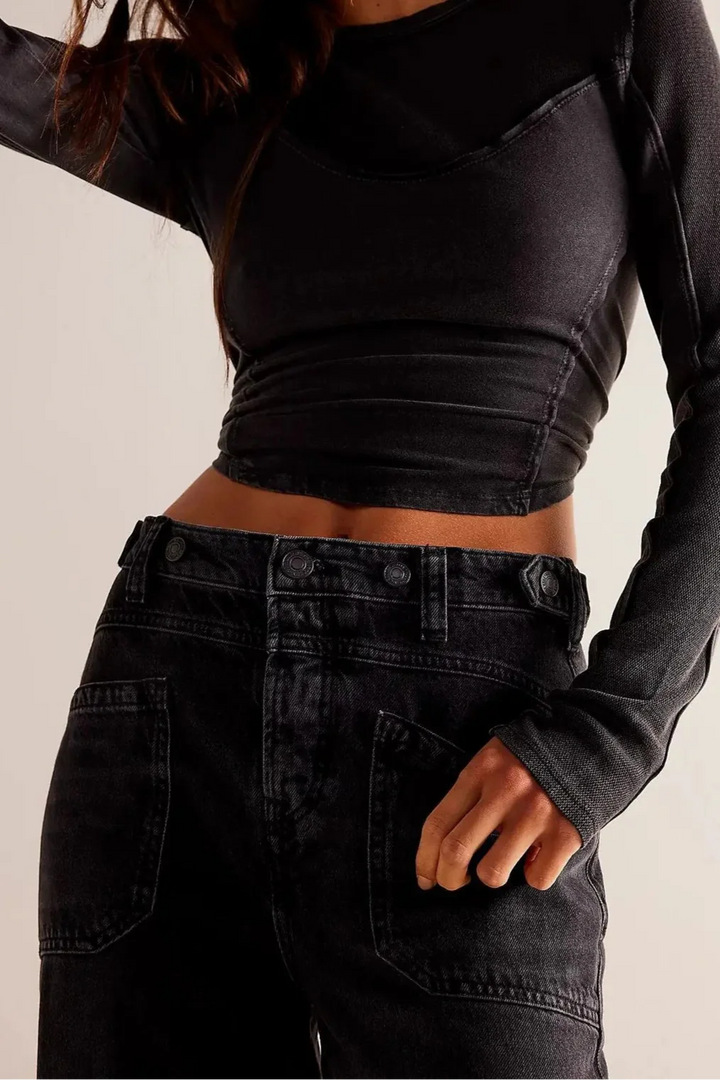 Duttini | High-Waist Wide-Leg Denim for Women