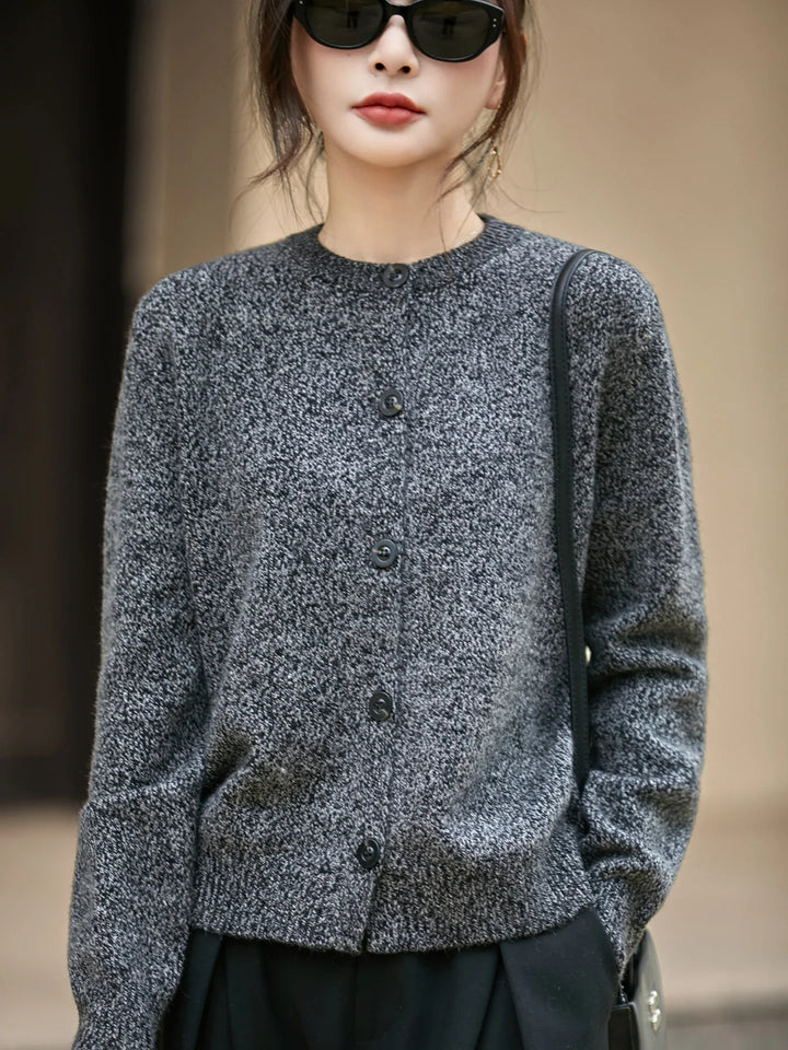Duttini | Chunky-Knit Alpaca-Blend Cardigan