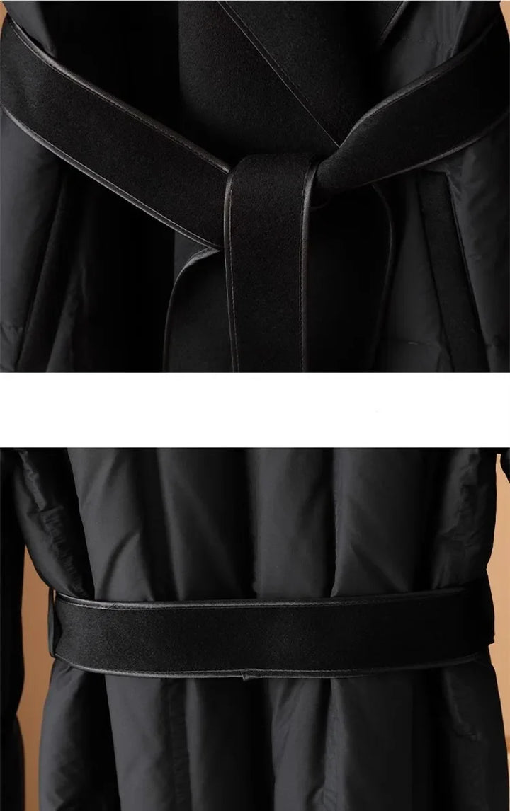 Duttini | Wool-Collar Down Coat