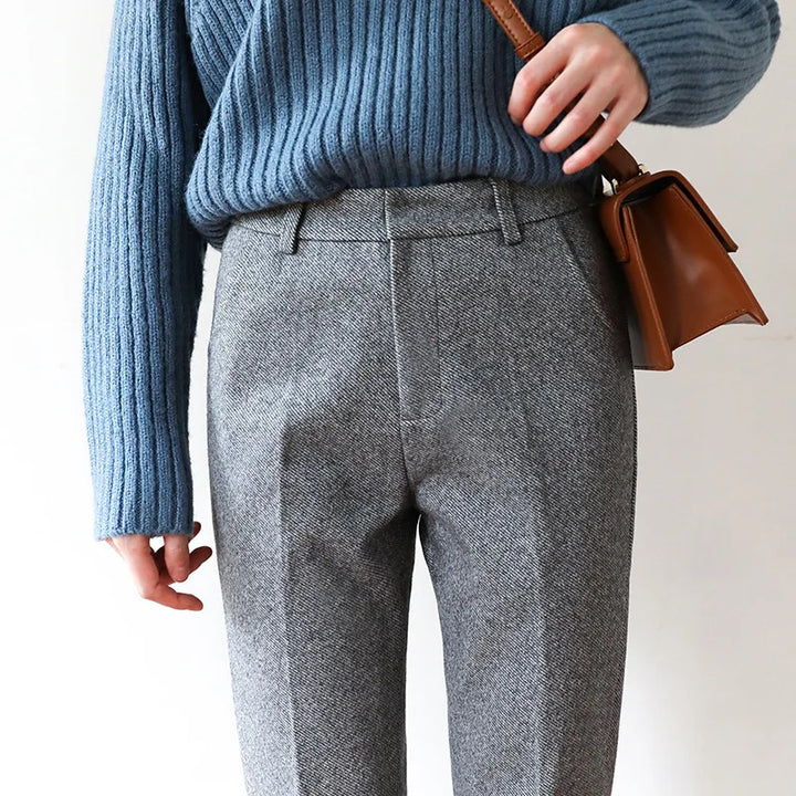 Duttini | Classic Wool Trousers for Women