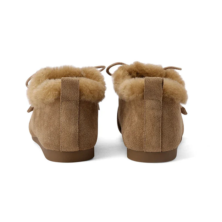 Duttini | Suede Wool Moc Boots