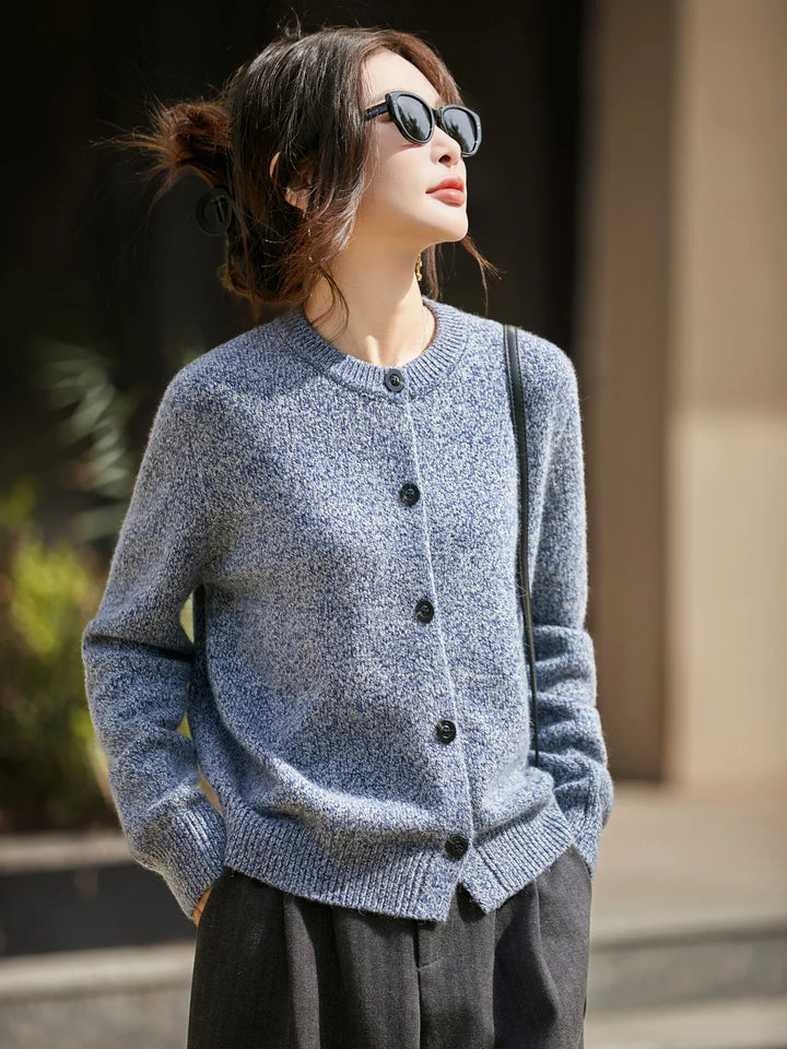Duttini | Chunky-Knit Alpaca-Blend Cardigan