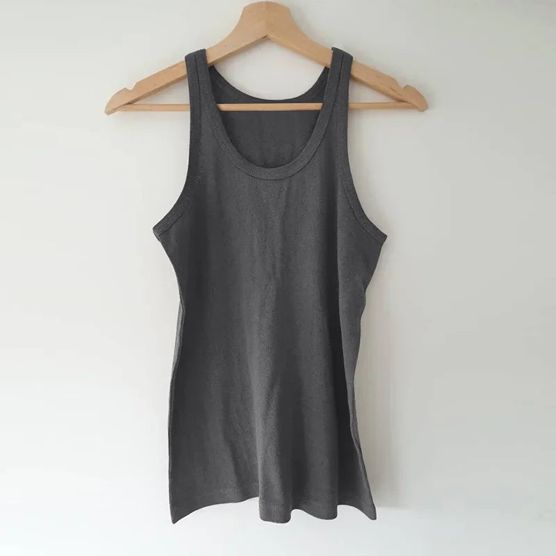 Duttini | Cotton Tank Top for Women in Everyday Fit