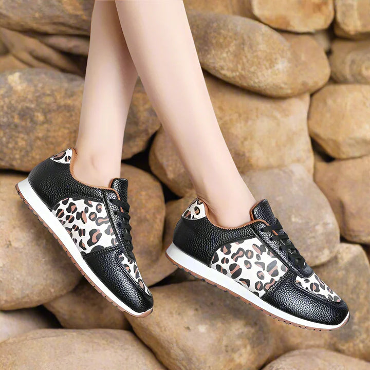 Duttini | Leopard Print Runners