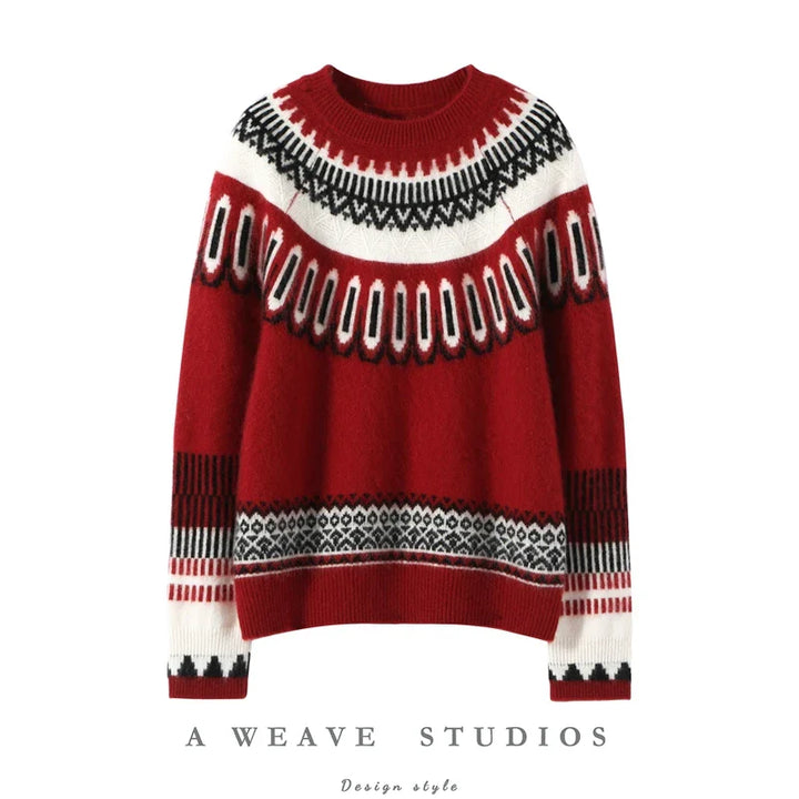 Duttini | Fair Isle Cashmere Sweater