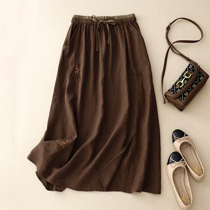 Duttini | 100% Linen Skirt