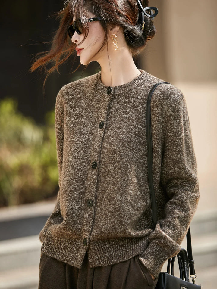 Duttini | Chunky-Knit Alpaca-Blend Cardigan