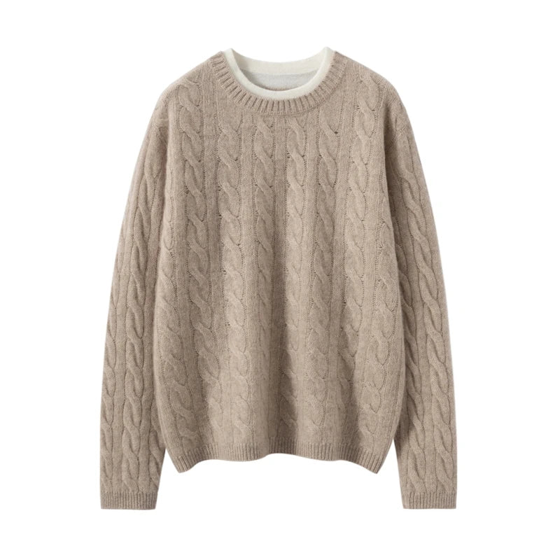 Duttini | Cable Cashmere Sweater