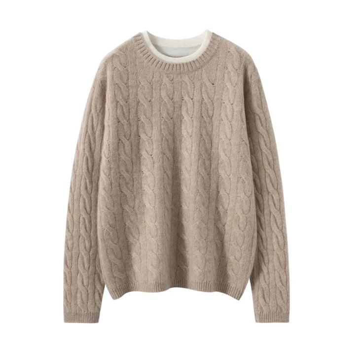 Duttini | Cable Cashmere Sweater
