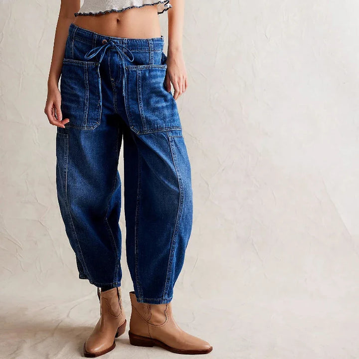 Duttini | Weekend Jean for Women in Denim, Slim Fit, Blue