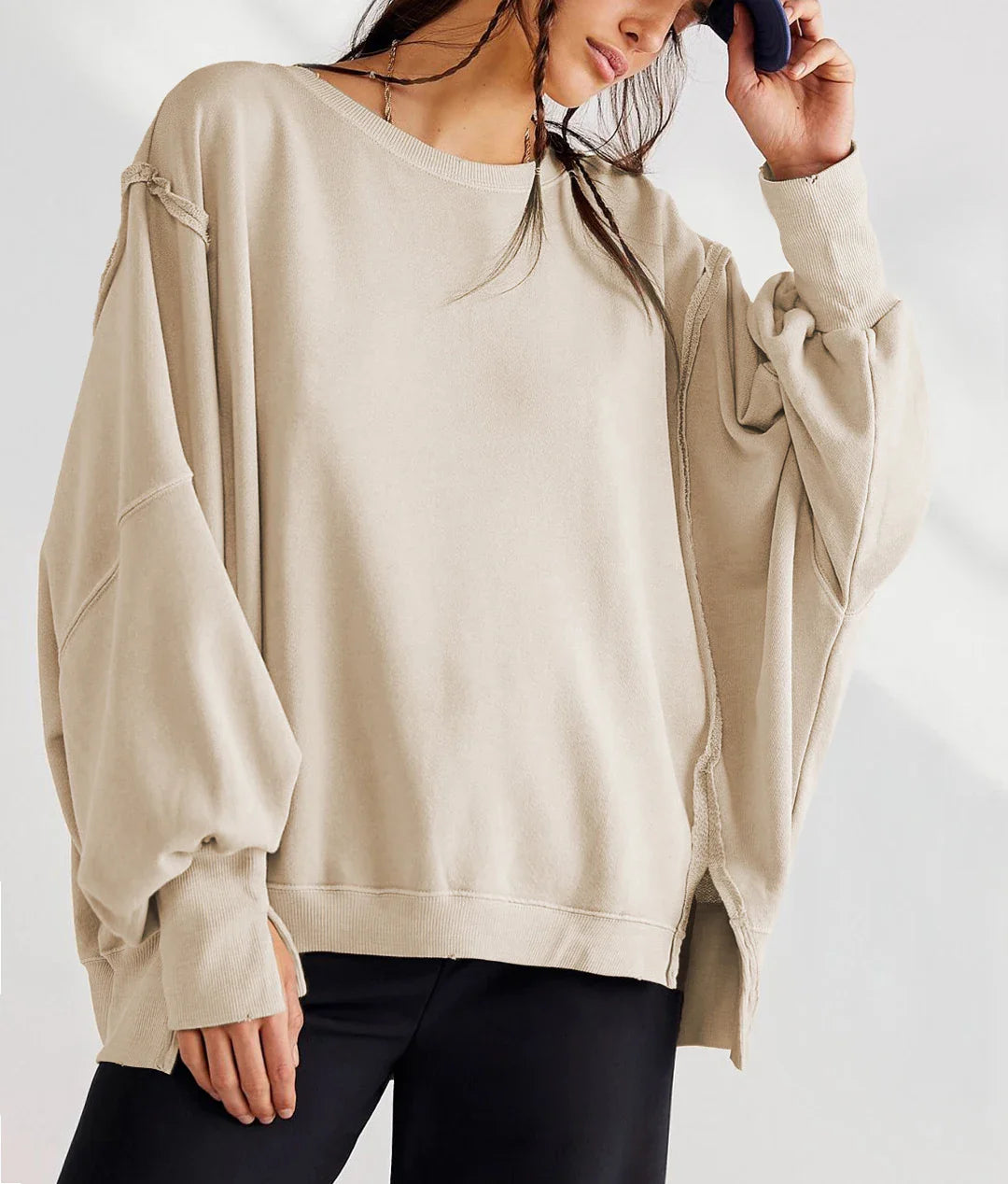 Duttini | Oversized Sweater in Maplewood