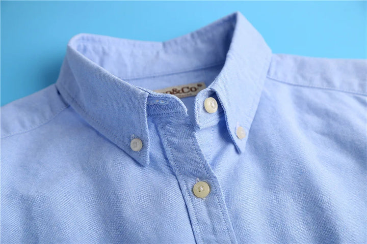 Duttini | Elegant Pastel Oxford Blouses