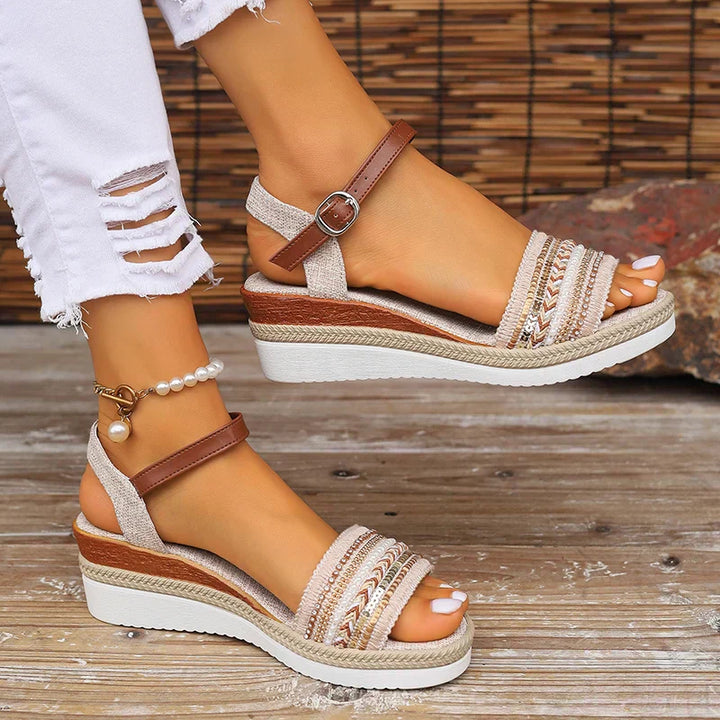 Duttini | Comfort-Fit Relaxed Summer Sandals for All-Day Comfort